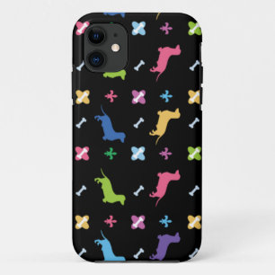 Colorful Dachshund Print Case-Mate iPhone Case
