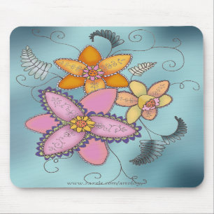 Colorful Daffodils Mousepad Muismat