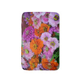 Colorful dahlia bloemen badmat (Voorkant Verticaal)