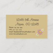 Colorful Daisies All Purpose Visitekaartje (Achterkant)