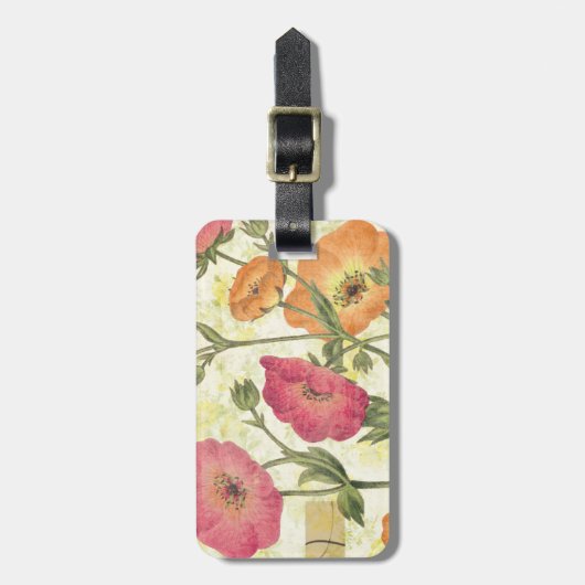 Colorful Daisies Bagagelabel (Voorkant verticaal)