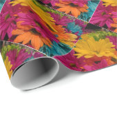 Colorful Daisies Cadeaupapier (Rol Hoek)
