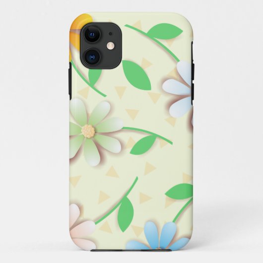 Colorful daisies, iPhone 5 hoesje (Achterkant)