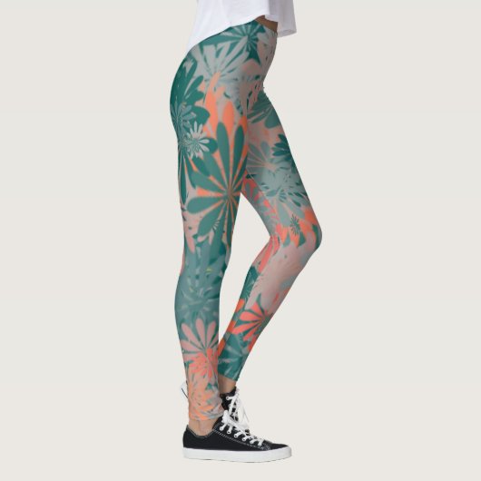 Colorful Daisies Leggings (Rechts)
