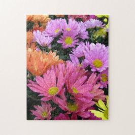 Colorful Daisies Legpuzzel