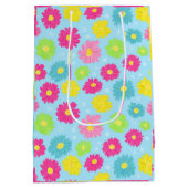 Colorful Daisies Medium Cadeauzakje (Achterkant)