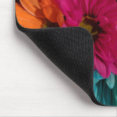 Colorful Daisies Muismat (Hoek)