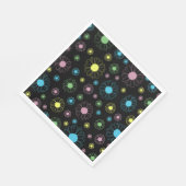 Colorful Daisies Servet (Hoek)