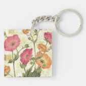 Colorful Daisies Sleutelhanger (Achterkant)