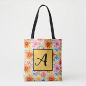 Colorful Daisies Tote Bag (Voorkant)