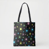 Colorful Daisies Tote Bag (Voorkant)