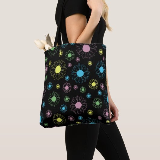 Colorful Daisies Tote Bag (Dichtbij)