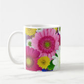 Colorful Daisies, zomerbloei Koffiemok (Links)