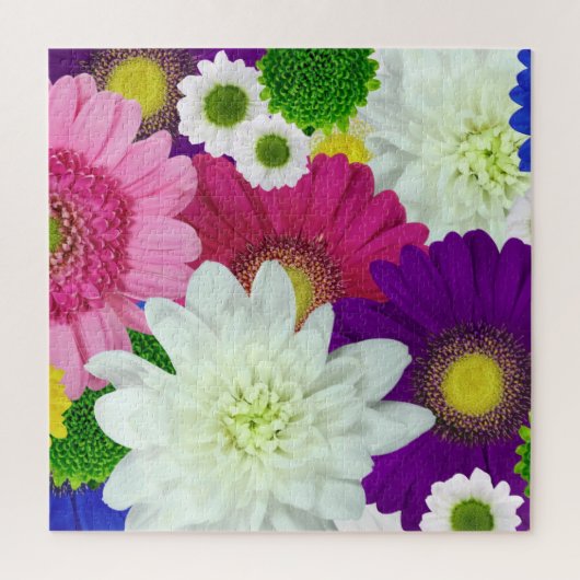 Colorful Daisies, zomerbloei Legpuzzel (Verticaal)