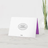 Colorful Daisy Basket Kaart (Achterkant)