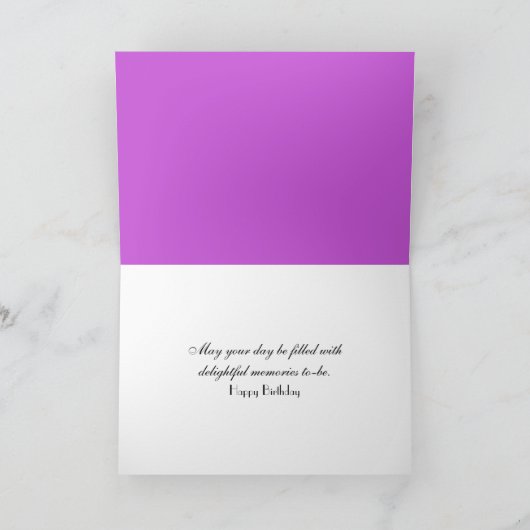 Colorful Daisy Basket Kaart (Binnen)