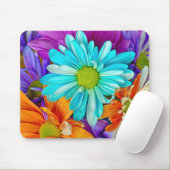 Colorful Daisy Bouquet Muismat (Met muis)