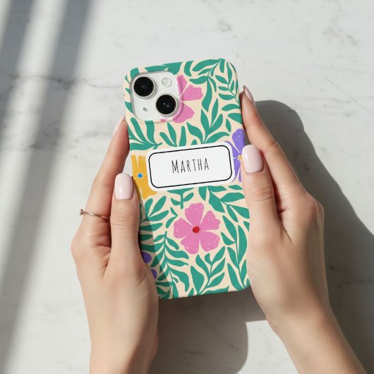 Colorful Daisy Flower Phone Case 