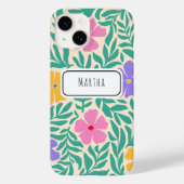 Colorful Daisy Flower Phone Case  (Achterkant)