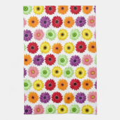 Colorful Daisy Print Theedoek (Verticaal)