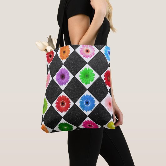Colorful Daisy Tote Bag (Dichtbij)