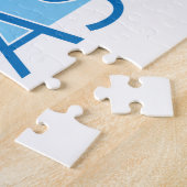 Colorful Dallas Skyline Illustratie Legpuzzel (Zijkant)