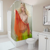 Colorful Dance Artwork Douchegordijn (In situ)