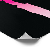 Colorful Dancers dansen rond Poster (Hoek)