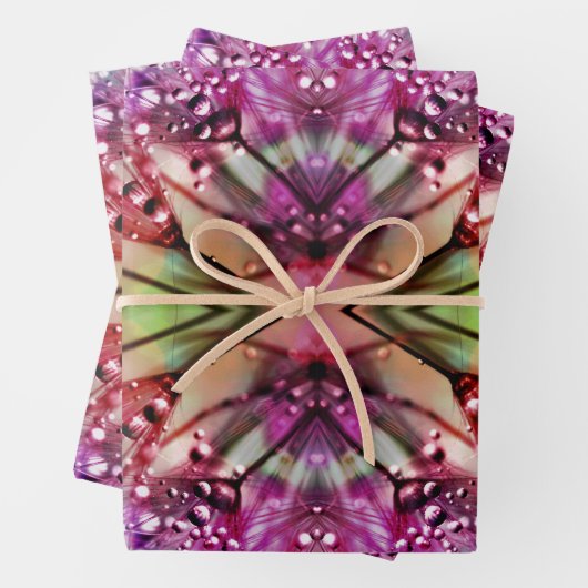 Colorful Dandelion Inpakpapier Vel (In situ)