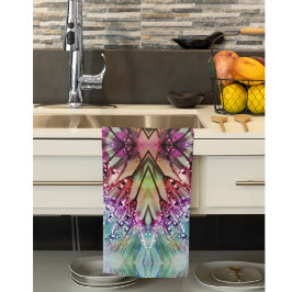 Colorful Dandelion Theedoek