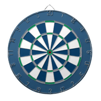 Colorful Dart Board in Seattle-kleuren Dartbord