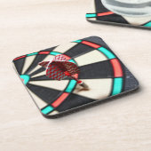 Colorful Dartboard-Onderzetters Bier Onderzetter (Linkerzijde)