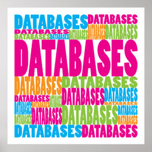 Colorful Databases Poster
