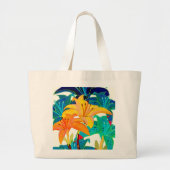 Colorful Daylily Canvas tas (Voorkant)