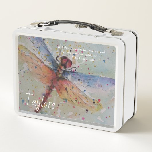 COLORFUL DAZLING DRAGONFLES (Achterkant)