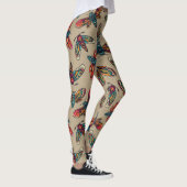 Colorful Death Moths Leggings (Rechts)