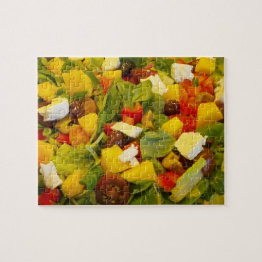 Colorful Delicious Salad of Vegetables and Fruit Legpuzzel (Horizontaal)