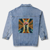 Colorful Denim Jacket (Achterkant)