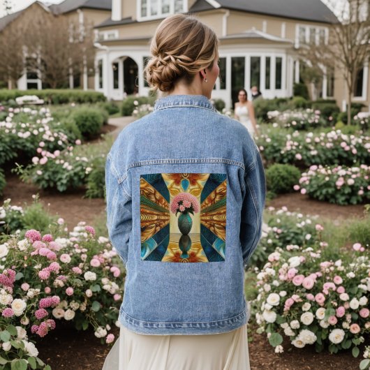 Colorful Denim Jacket (Huwelijk Achterkant)