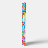 Colorful Denver Map Case-Mate iPhone Case (Achterkant / Rechts)