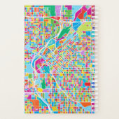Colorful Denver Map Planner (Achterkant)