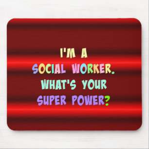 Colorful Design voor sociaal werkers Muismat