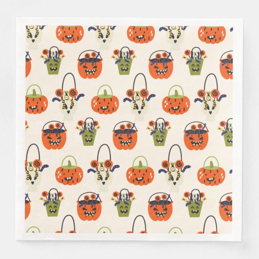 Colorful Dessert and Candy Theme Table Napkin Servet (Voorkant)