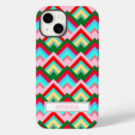 Colorful Diamond Mountain Peak gepersonaliseerd Case-Mate iPhone 14 Hoesje