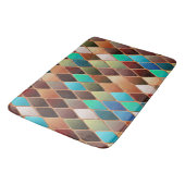 Colorful Diamond Pattern Badmat (Gekanteld)