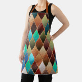 Colorful Diamond Pattern Schort (Insitu)