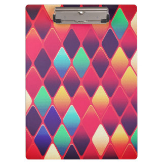 Colorful Diamonds-patroon Klembord