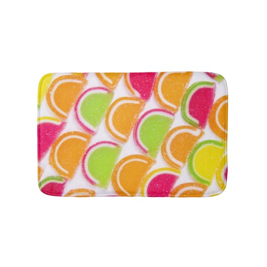 Colorful Different Jelly Snoep Badmat (Voorkant)