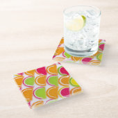 Colorful Different Jelly Snoep Glazen Onderzetter (Schuin)