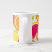 Colorful Different Jelly Snoep Grote Koffiekop (Achterkant)